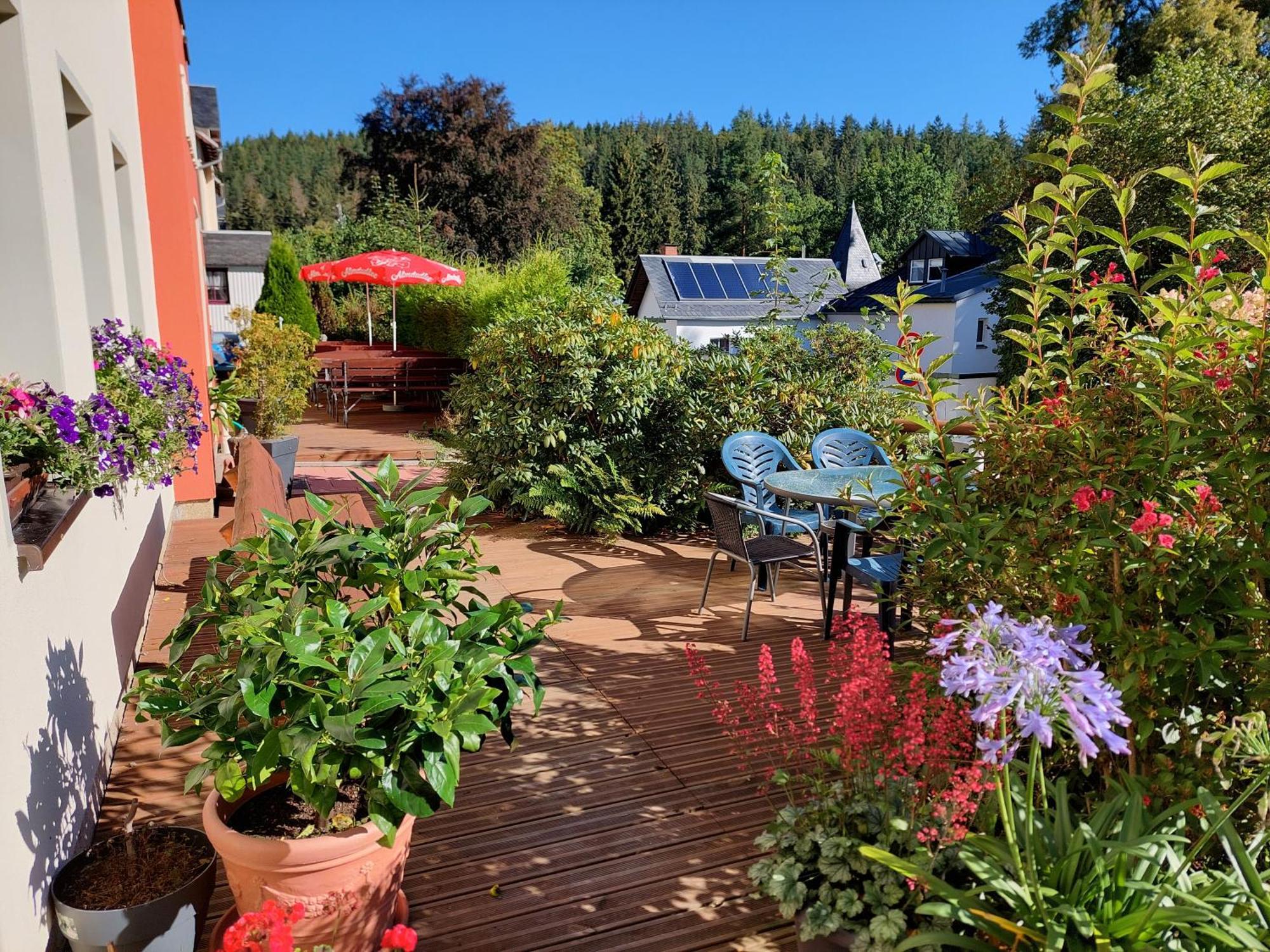 Villa Helvetia Bad Elster Bagian luar foto